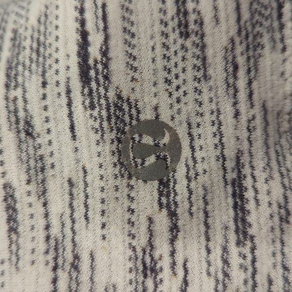 Lululemon Salute the Sun Singlet II Tiger Space Dye Black White - Picture 10 of 12